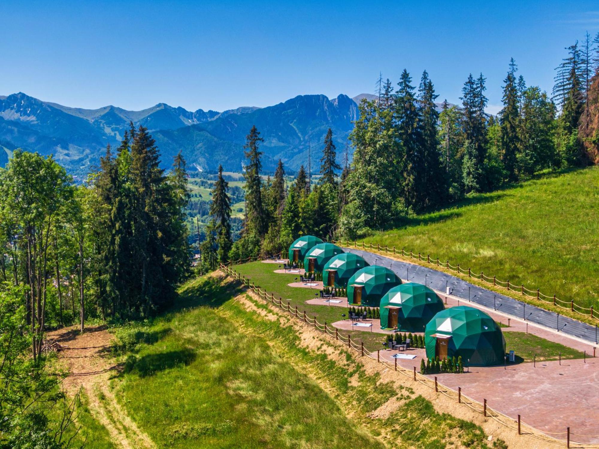 Peak Glamp & Jacuzzi Hotel Закопане Екстериор снимка