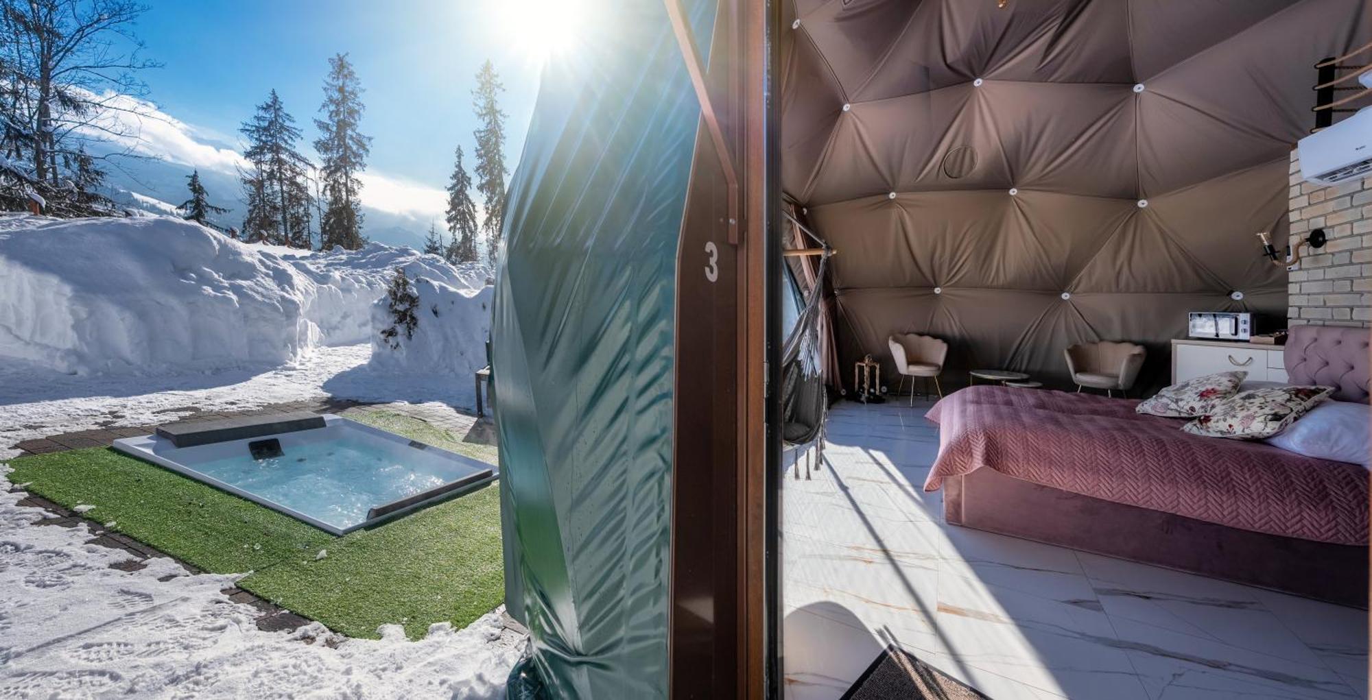 Peak Glamp & Jacuzzi Hotel Закопане Екстериор снимка