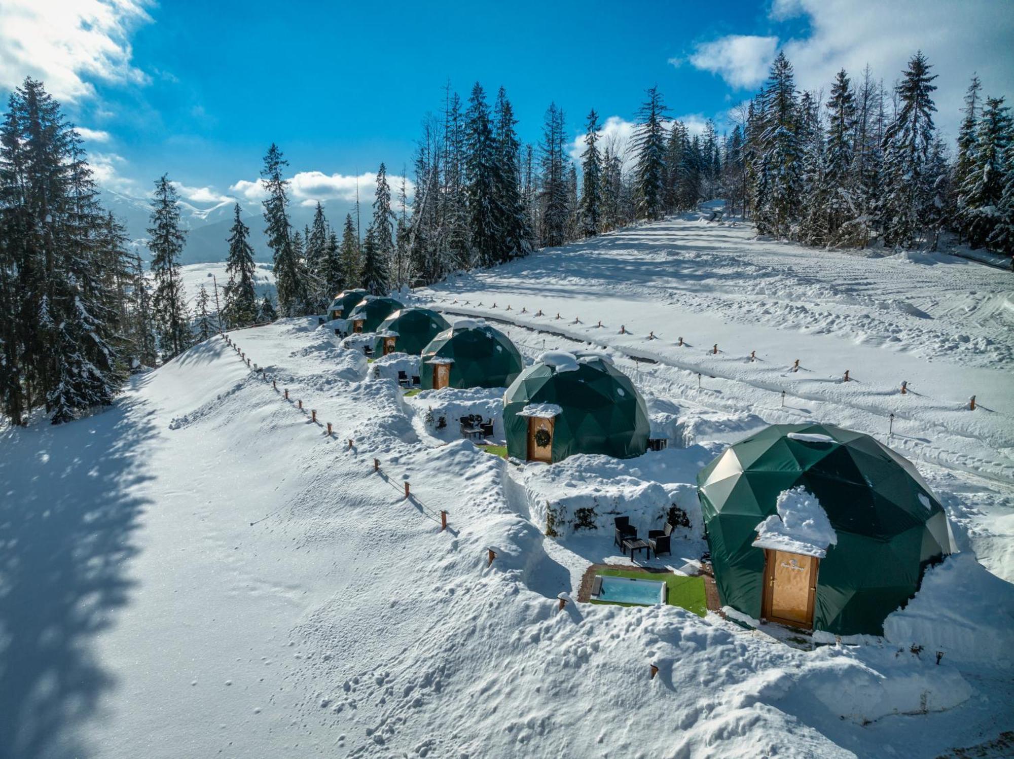 Peak Glamp & Jacuzzi Hotel Закопане Екстериор снимка