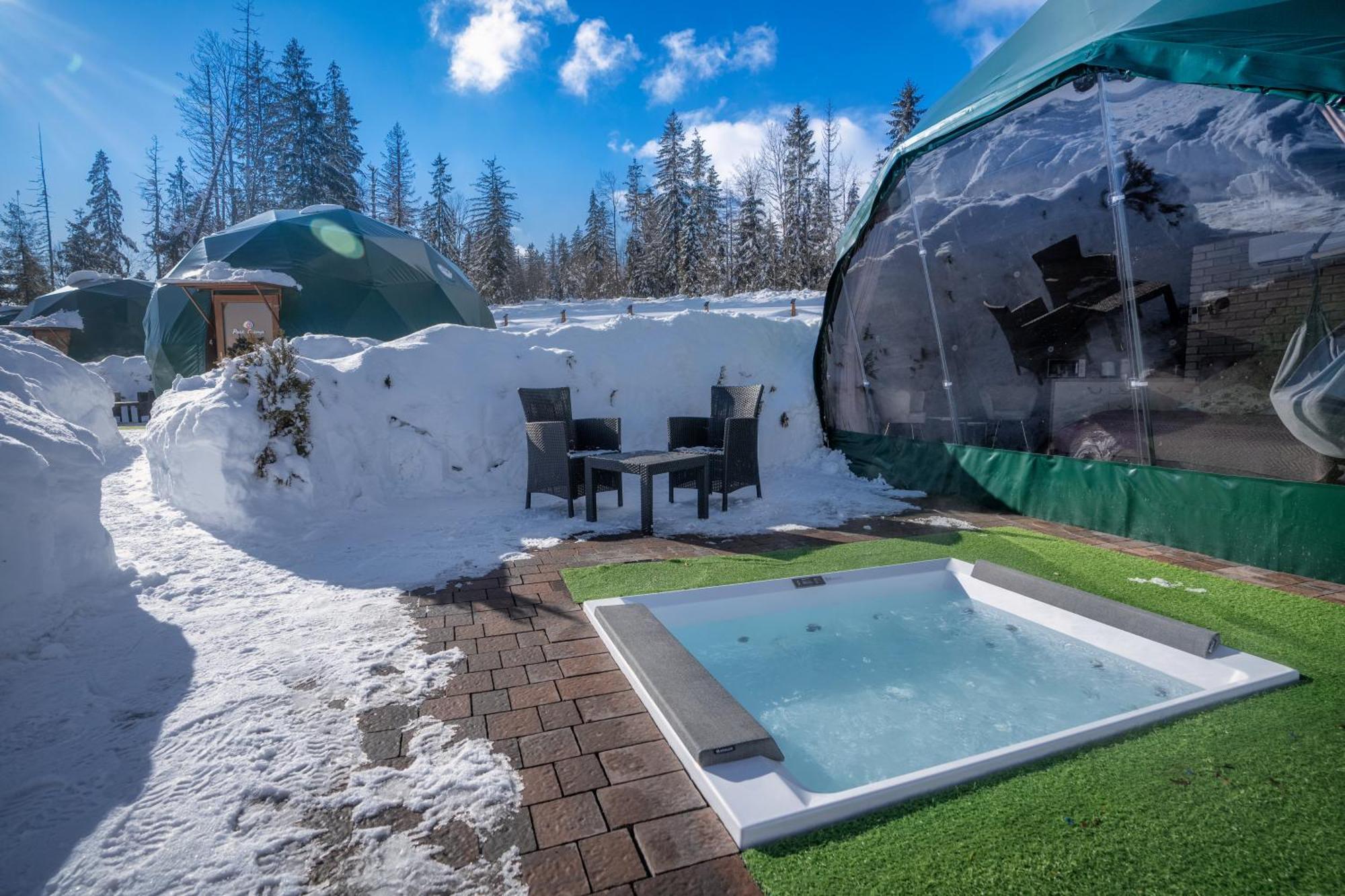 Peak Glamp & Jacuzzi Hotel Закопане Екстериор снимка
