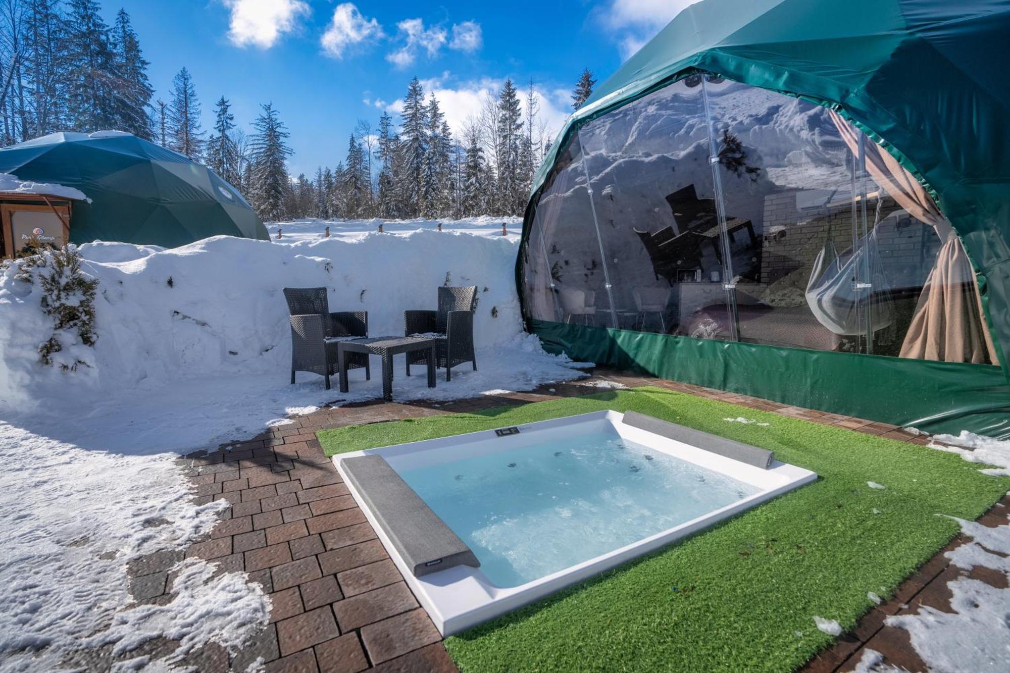 Peak Glamp & Jacuzzi Hotel Закопане Екстериор снимка