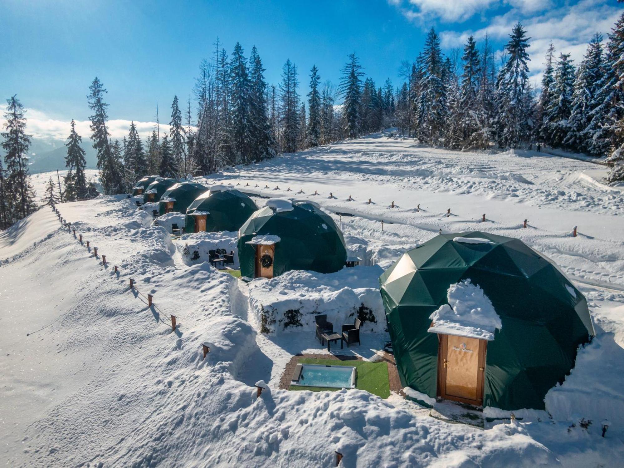 Peak Glamp & Jacuzzi Hotel Закопане Екстериор снимка