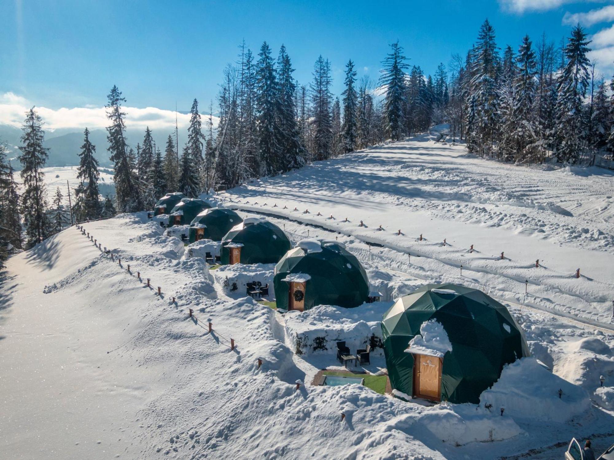 Peak Glamp & Jacuzzi Hotel Закопане Екстериор снимка