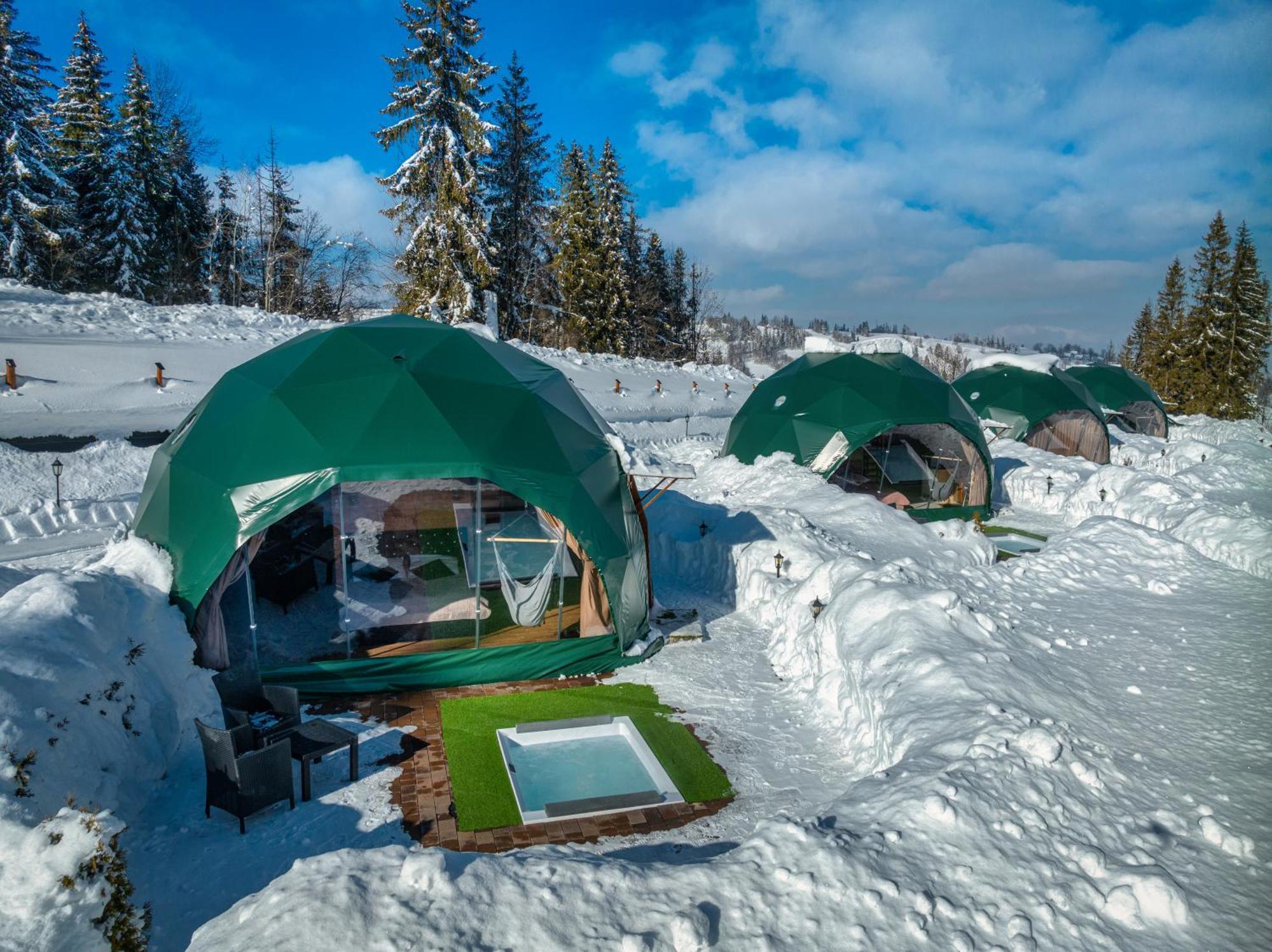 Peak Glamp & Jacuzzi Hotel Закопане Екстериор снимка
