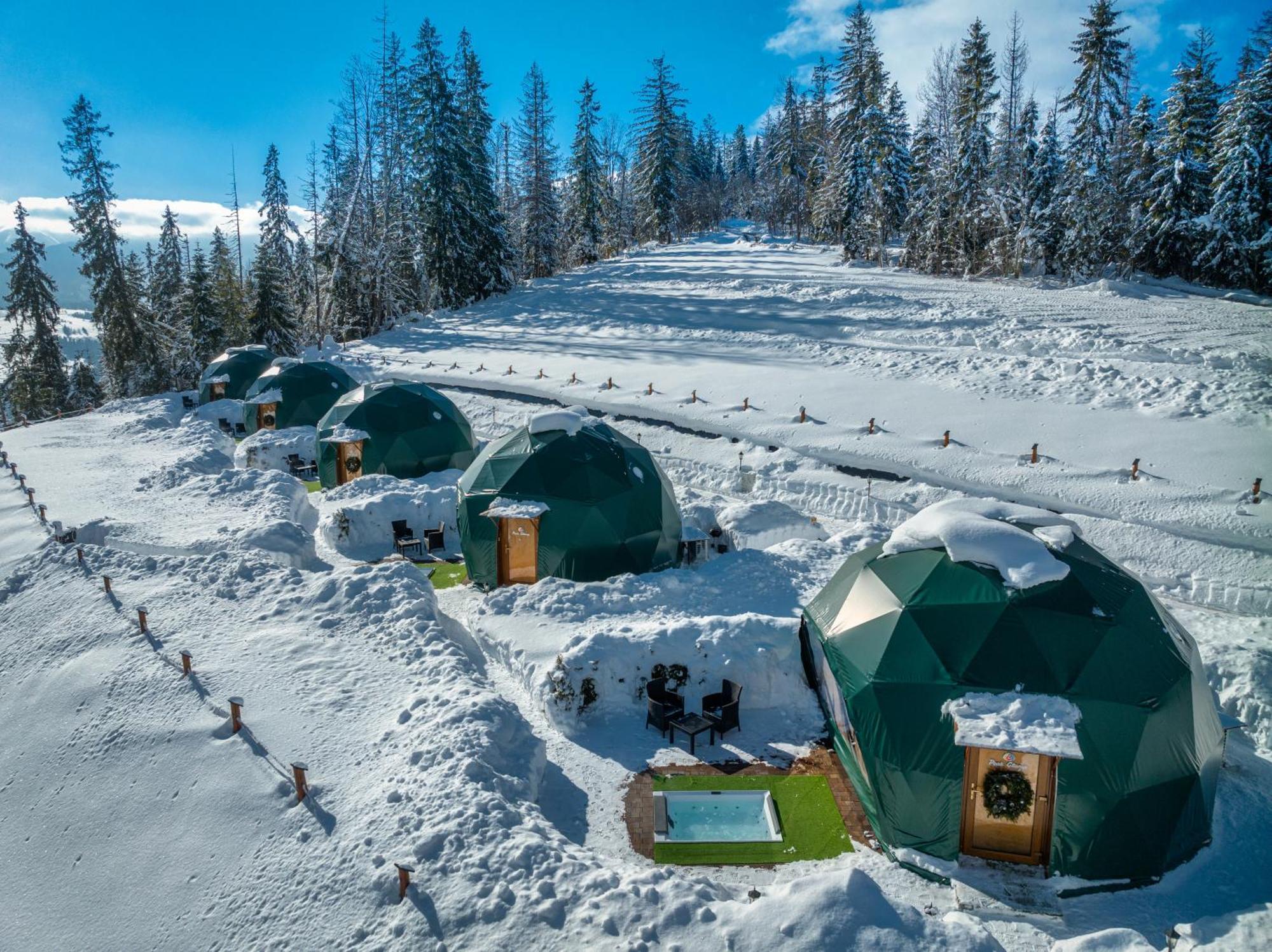 Peak Glamp & Jacuzzi Hotel Закопане Екстериор снимка
